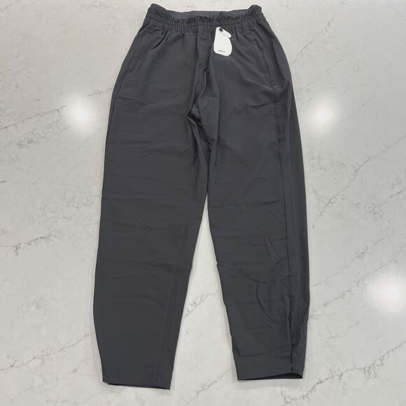 prAna NEW Wonderland Rocks Pant Womens M Charcoal Gray Stretch Pockets Pull On - Picture 3 of 16